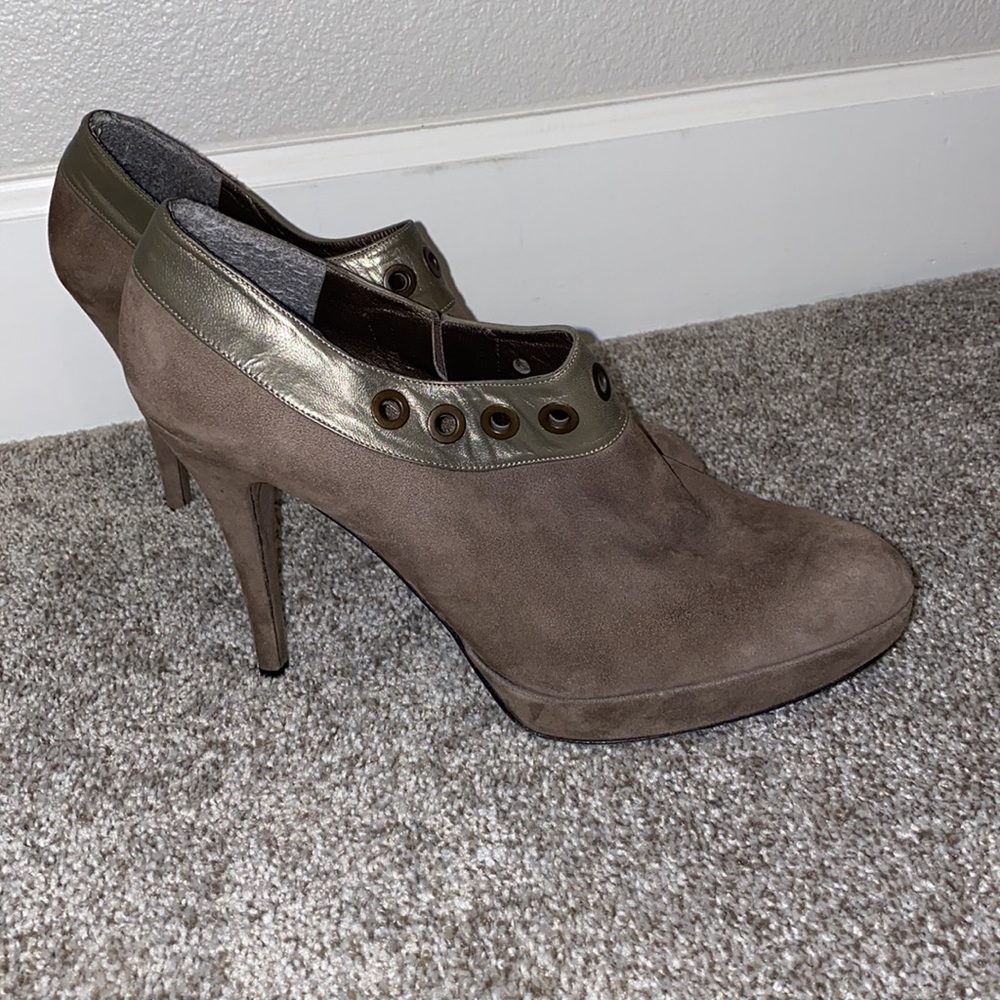 Vguc Stuart Weizmann Heeled Booties Boots Heels S… - image 7